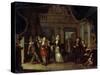 A House Concert, 18th Century-Jan Josef Horemans-Stretched Canvas