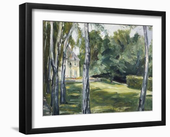 A House in Garden-Max Liebermann-Framed Giclee Print