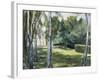 A House in Garden-Max Liebermann-Framed Giclee Print