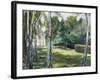 A House in Garden-Max Liebermann-Framed Giclee Print