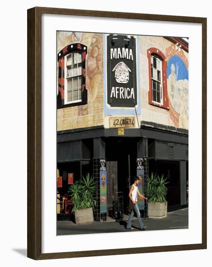 A House in Long Street in the Centre of Town, Cape Town, South Africa-Yadid Levy-Framed Photographic Print