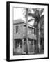 A House in Port Au Prince, 1908-09-Harry Hamilton Johnston-Framed Photographic Print