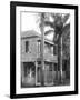 A House in Port Au Prince, 1908-09-Harry Hamilton Johnston-Framed Photographic Print