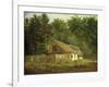 A House in the Frederiksdal Forest near Copenhagen, 1828-Christian Ernst Bernhard Morgenstern-Framed Giclee Print