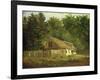 A House in the Frederiksdal Forest near Copenhagen, 1828-Christian Ernst Bernhard Morgenstern-Framed Giclee Print