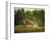 A House in the Frederiksdal Forest near Copenhagen, 1828-Christian Ernst Bernhard Morgenstern-Framed Giclee Print