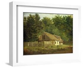 A House in the Frederiksdal Forest near Copenhagen, 1828-Christian Ernst Bernhard Morgenstern-Framed Giclee Print