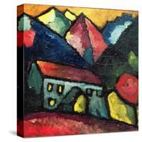 A House in the Mountains, c.1912-Alexej Von Jawlensky-Stretched Canvas