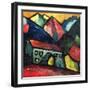 A House in the Mountains, c.1912-Alexej Von Jawlensky-Framed Giclee Print