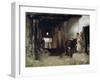 A House in the Sahara, 1880S-Gustave Guillaumet-Framed Giclee Print