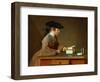 A House of Cards, 1737(?)-Jean-Baptiste Simeon Chardin-Framed Premium Giclee Print