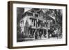 A House on the Verge of Collapse after the 1906 San Francisco Earthquake, 1906-null-Framed Giclee Print