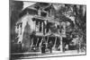 A House on the Verge of Collapse after the 1906 San Francisco Earthquake, 1906-null-Mounted Giclee Print