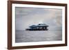 A House over the Ocean, Togian Islands, Sulawesi, Indonesia, Southeast Asia, Asia-James Morgan-Framed Photographic Print