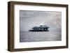 A House over the Ocean, Togian Islands, Sulawesi, Indonesia, Southeast Asia, Asia-James Morgan-Framed Photographic Print