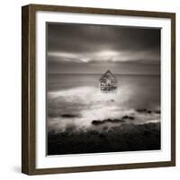 A House Superimposed on the Sea-Luis Beltran-Framed Photographic Print