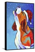 A Howling Good Christmas-Corina St. Martin-Framed Stretched Canvas