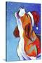 A Howling Good Christmas-Corina St. Martin-Stretched Canvas