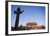 A Huabiao Statue Infront of the Forbidden City Beijing China-Christian Kober-Framed Photographic Print