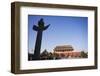 A Huabiao Statue Infront of the Forbidden City Beijing China-Christian Kober-Framed Photographic Print