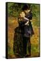 A Huguenot on St. Bartholomew's Day-John Everett Millais-Framed Stretched Canvas
