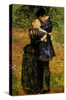 A Huguenot on St. Bartholomew's Day-John Everett Millais-Stretched Canvas