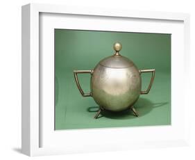 A Hukin and Heath Two-Handled Bowl with Hinged Cover, 1879-Christopher Dresser-Framed Giclee Print