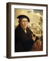 A Humanist, Ca. 1525-Jan van Scorel-Framed Giclee Print