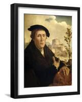 A Humanist, Ca. 1525-Jan van Scorel-Framed Giclee Print