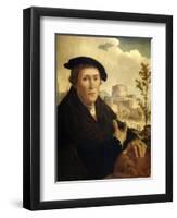 A Humanist, Ca. 1525-Jan van Scorel-Framed Giclee Print