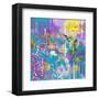 A Hummingbird’s Folly-Sillier than Sally-Framed Art Print