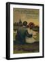 A Humorous Postcard Depicting a Courting Couple, 1908-null-Framed Giclee Print