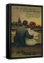 A Humorous Postcard Depicting a Courting Couple, 1908-null-Framed Stretched Canvas