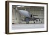 A Hungarian Air Force Jas-39 Gripen in the Hangar-Stocktrek Images-Framed Photographic Print