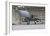 A Hungarian Air Force Jas-39 Gripen in the Hangar-Stocktrek Images-Framed Photographic Print