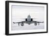 A Hungarian Air Force Jas-39 Gripen over Lithuania-Stocktrek Images-Framed Photographic Print