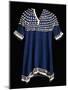 A Hunkpapa Sioux Girl's Dress of Blue Wool Cloth Trimed with Cowrie-null-Mounted Giclee Print