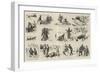 A Hunt for a Christmas Dinner in Manitoba-Sydney Prior Hall-Framed Giclee Print