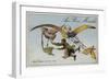 A Hunt in the Year 2000-null-Framed Giclee Print