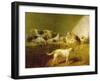 A Hunt Kennel-Henry Bernard Chalon-Framed Giclee Print