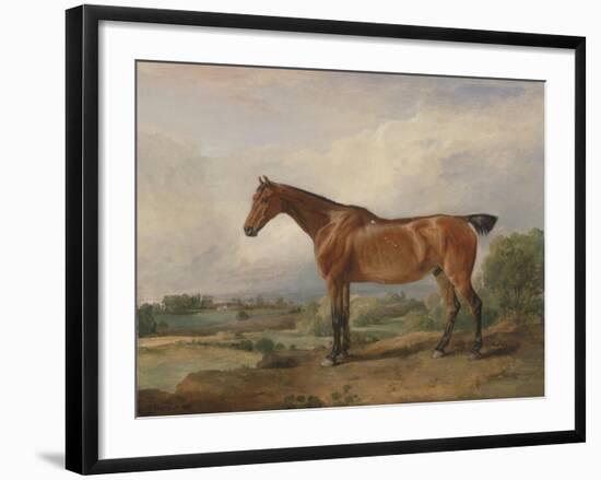 A Hunter in a Landscape, 1810-James Ward-Framed Giclee Print