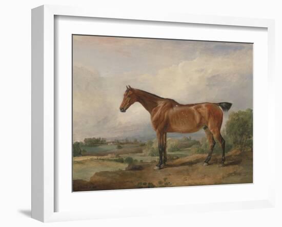 A Hunter in a Landscape, 1810-James Ward-Framed Giclee Print