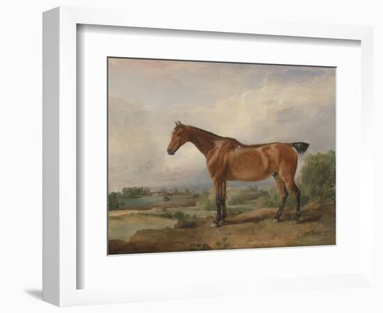 A Hunter in a Landscape, 1810-James Ward-Framed Giclee Print