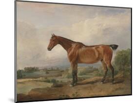 A Hunter in a Landscape, 1810-James Ward-Mounted Giclee Print