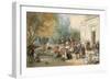 A Hunting Breakfast in England, 1870-Eugene-Louis Lami-Framed Giclee Print