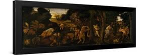 A Hunting Scene, c.1494-1500-Piero di Cosimo-Framed Giclee Print