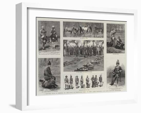 A Hunting Tour in Nepaul-null-Framed Giclee Print