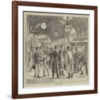 A Hunting Train-null-Framed Giclee Print