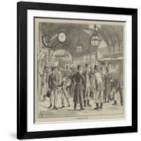 A Hunting Train-null-Framed Giclee Print