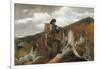 A Huntsman And Dogs-Winslow Homer-Framed Giclee Print